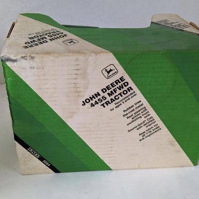 1990's 1/16th Scale John Deere 4255 Row Crop-4455 MFWD- 7800 Row Crop Tractors In Box