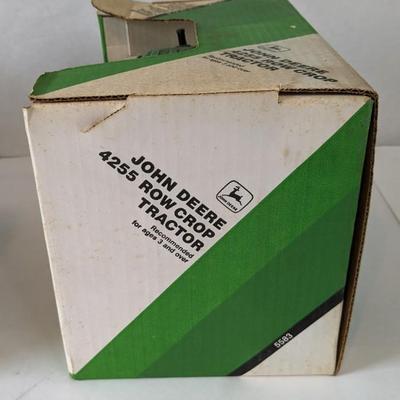 1990's 1/16th Scale John Deere 4255 Row Crop-4455 MFWD- 7800 Row Crop Tractors In Box