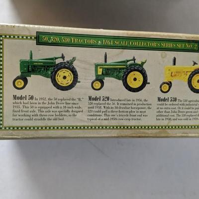 Sealed 50-520-530 John Deere Miniature Tractors Series II
