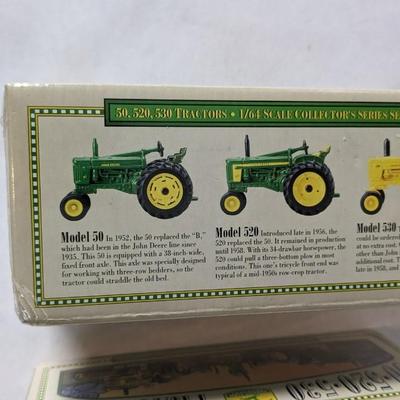 Sealed 50-520-530 John Deere Miniature Tractors Series II