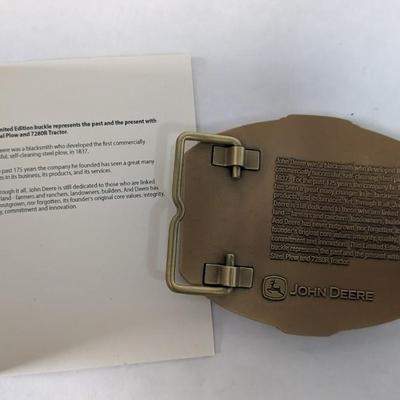 John Deere Belt Buckles