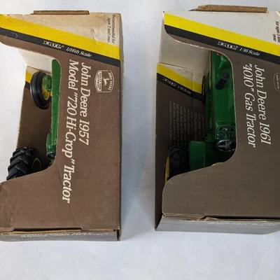 Ertl Blueprint Replica 720 Hi-Crop and 4010 Tractor