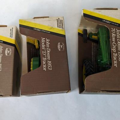 1950's Blueprint Replica In Box Tractor Assortment