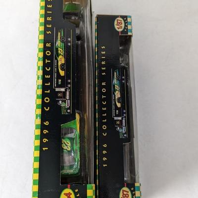 1996 John Deere Motorsports Collectors Series NASCAR Chad Little Diecast Transporter