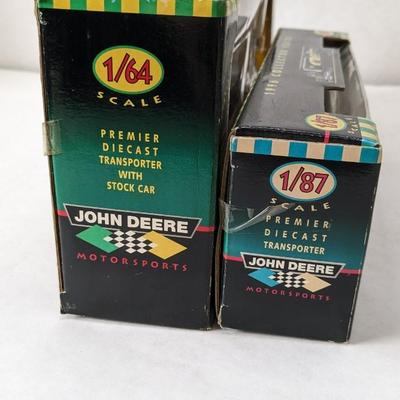 1996 John Deere Motorsports Collectors Series NASCAR Chad Little Diecast Transporter