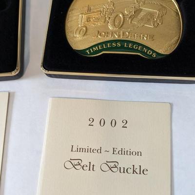 Early 2000's John Deere Belt Buckles 