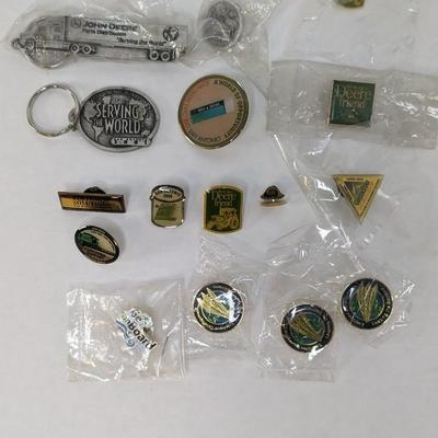 John Deere Expo Pins and Keychains