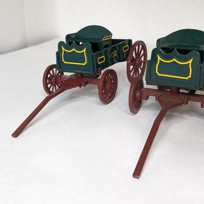 Ertl Semi Hauler Stock #3622 with Buckboard Wagons