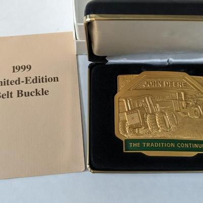 1990's John Deere Belt Buckles