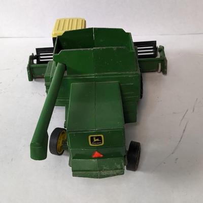 Ertl John Deere Square Baler, 5020 Diesel Tractor, and Turbo II Combine