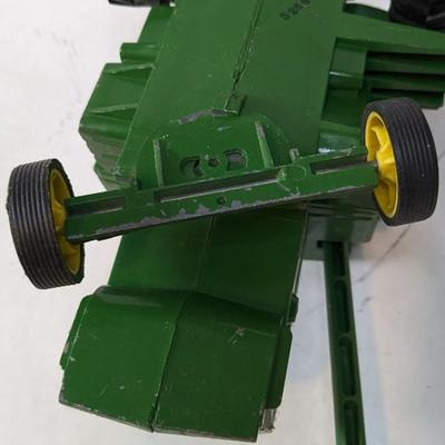 Ertl John Deere Square Baler, 5020 Diesel Tractor, and Turbo II Combine