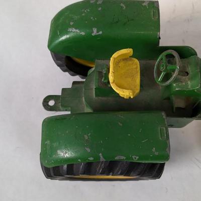 Ertl John Deere Square Baler, 5020 Diesel Tractor, and Turbo II Combine