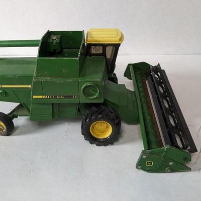 Ertl John Deere Square Baler, 5020 Diesel Tractor, and Turbo II Combine