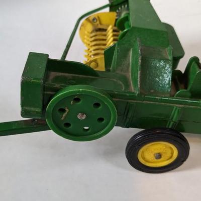 Ertl John Deere Square Baler, 5020 Diesel Tractor, and Turbo II Combine