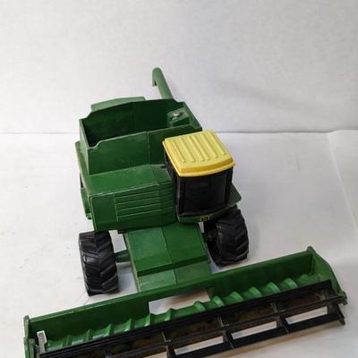 Ertl John Deere Square Baler, 5020 Diesel Tractor, and Turbo II Combine