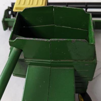 Ertl John Deere Square Baler, 5020 Diesel Tractor, and Turbo II Combine