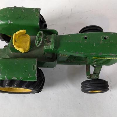 Ertl John Deere Square Baler, 5020 Diesel Tractor, and Turbo II Combine