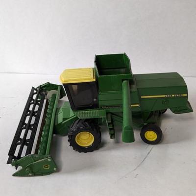 Ertl John Deere Square Baler, 5020 Diesel Tractor, and Turbo II Combine