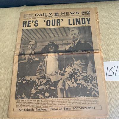 June 1927 New York Daily News
