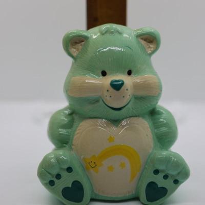 Vintage Care Bear Wish Bear Piggy Bank