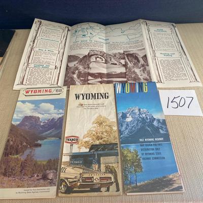 Vintage Wyoming Maps