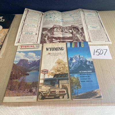 Vintage Wyoming Maps
