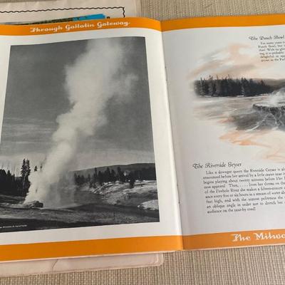 Vintage Yellowstone Maps and More
