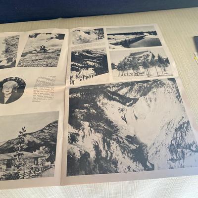 Vintage Yellowstone Maps and More