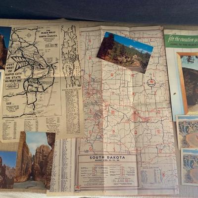 Vintage South Dakota Maps and More