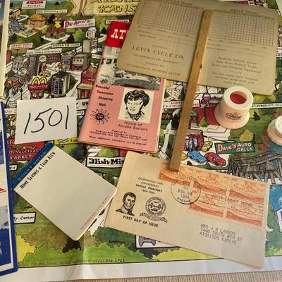Vintage Atchison Ks. Maps and more