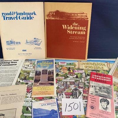 Vintage Atchison Ks. Maps and more