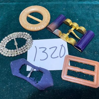 Vintage Ladyâ€™s Buckles