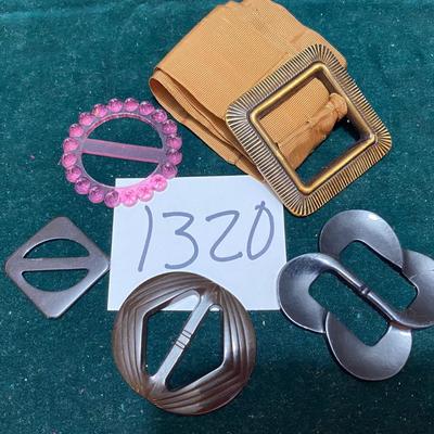 Ladyâ€™s Belt and Buckles