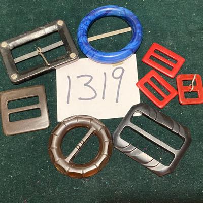 Vintage Ladyâ€™s Buckles