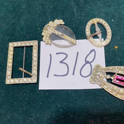 Vintage Ladyâ€™s Buckles