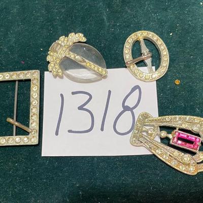 Vintage Ladyâ€™s Buckles