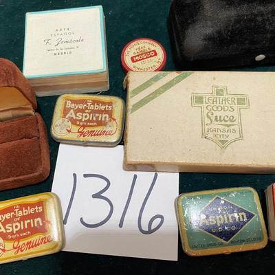 Vintage Boxes and Tins
