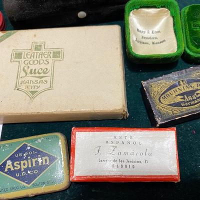 Vintage Boxes and Tins