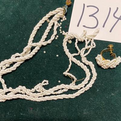 Vintage Bead Necklace