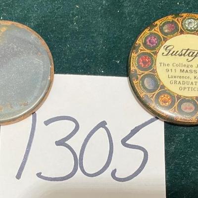 Vintage Advertising Pocket Mirror