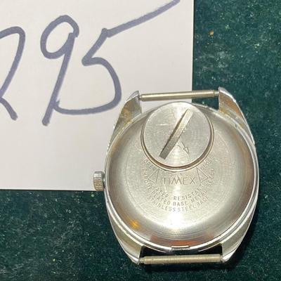 Vintage Timex Brown Marlin Telephone Dial Watch