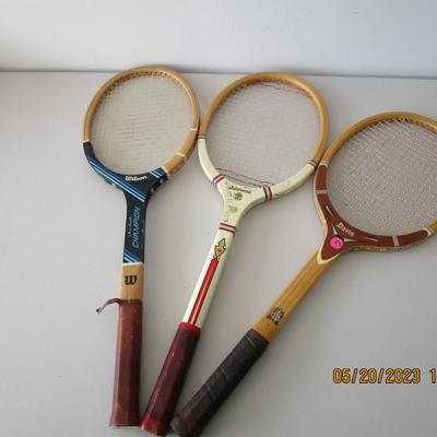 #7 3 Tennis rackets
