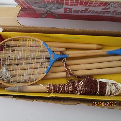 #8 Badminton items