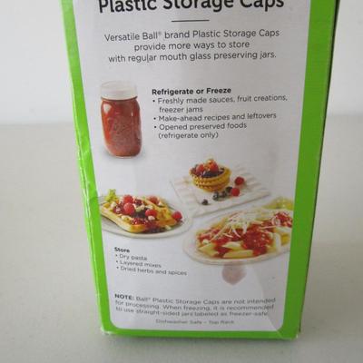 #25 Ball Plastic storage caps regular mouth size
