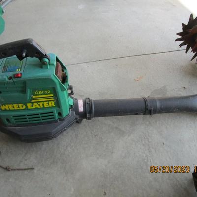 #28 Weed Eater model GBI22 gas blower
