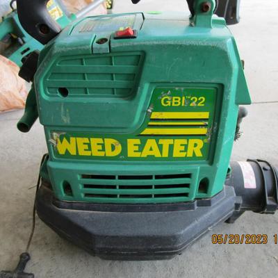 #28 Weed Eater model GBI22 gas blower