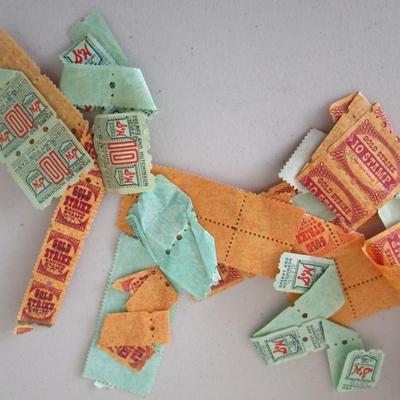 #48 S&H Green Stamps and Blue chip stamp books and stamps