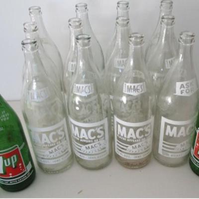 #54 Vintage soda bottles