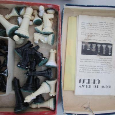 #63 Dominos, chess pieces, checkers