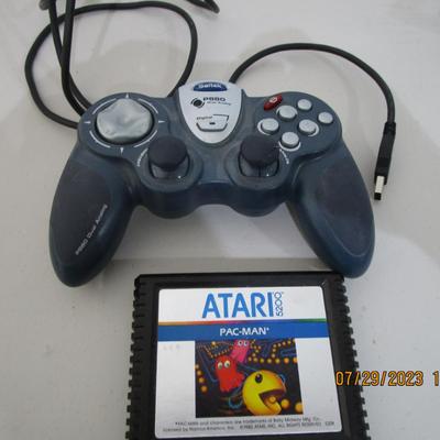 #69 Atari 5200 PacMan game, game controller